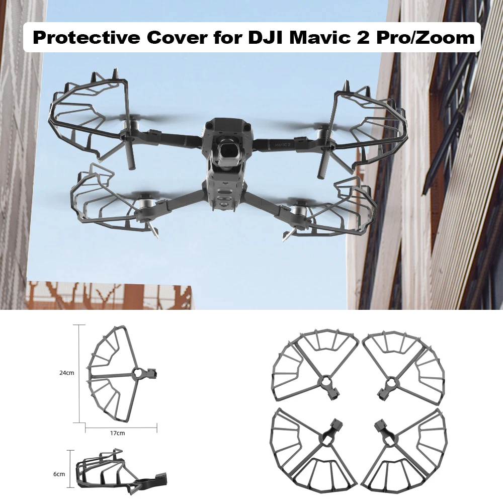 

Полностью закрытый протектор пропеллера для DJI Mavic 2 Pro/Zoom, пропеллер для дрона, защитный реквизит Веер-крыло, чехол для Mavic 2, аксессуар