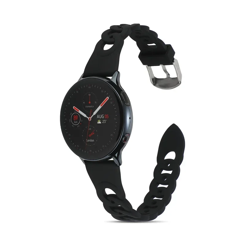 Silicone Air Hole Sports Band with Adjustable Strap
