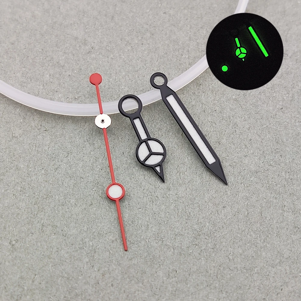 Luminous Green Watch Hands