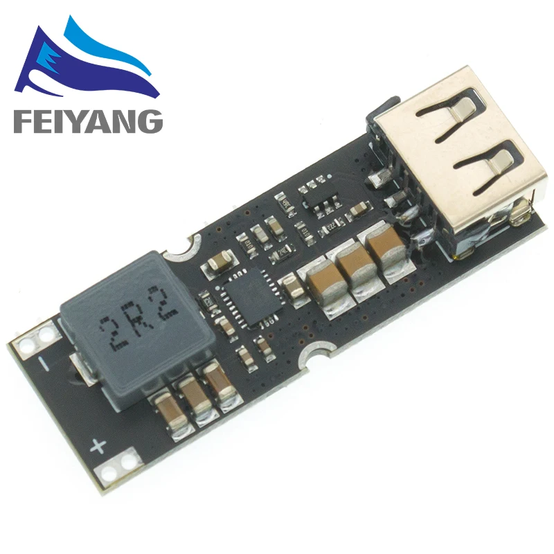 TPS61088 Einzelzellen-Lithium-Batterie-Boost-Leistungsmodulplatine 3,7 V 4,2 V Liter 5 V 9 V 12 V USB-Handy-Schnellladung QC2.0 QC3.0 – Detail 2