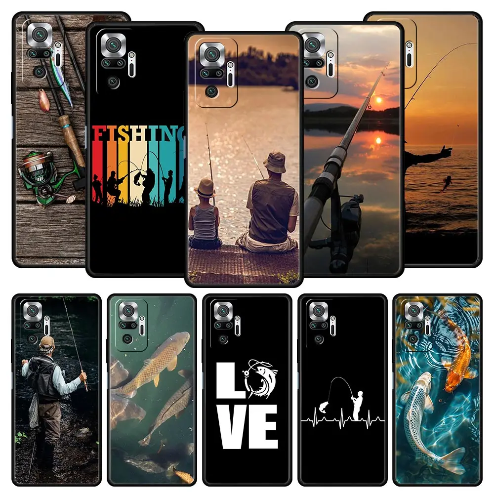 Carp Fishing Fish Soft Phone Case Cover