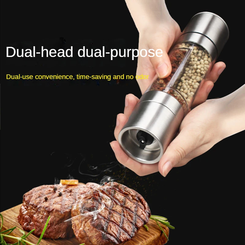 304stainlesssteelpeppergrinderblackandwhitepeppergrinderrose