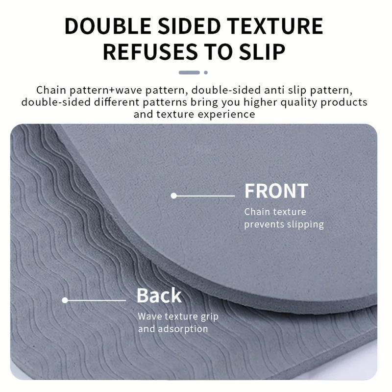 Foldable Yoga Mats Travel Non-slip Eco-friendly Lightweight Folding Exercise Mats Portable Home Gyms Out