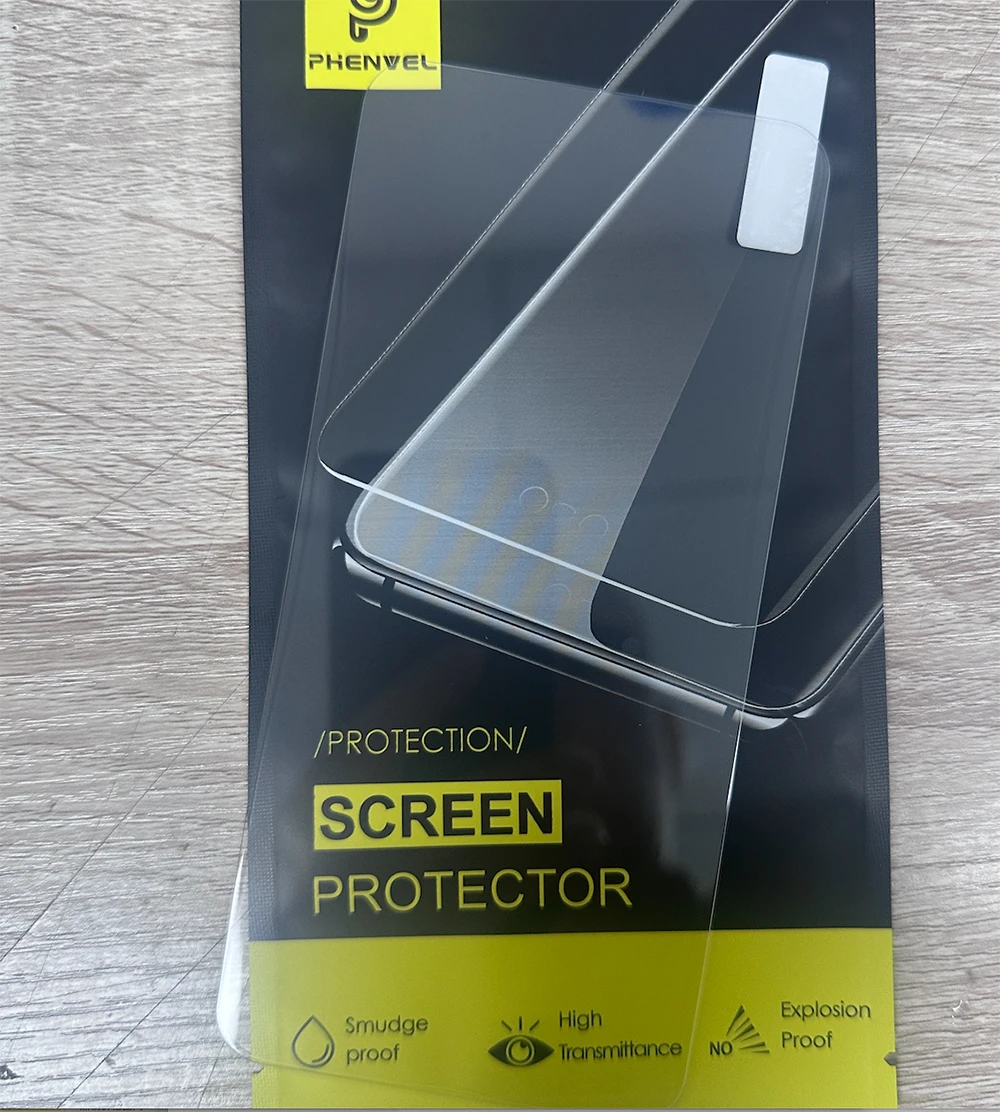 2-Pack Transparent Tempered Glass Screen Protector - Ultra Durable 9H Hardness