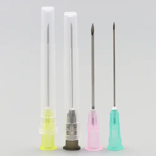 50pcs Pointed Injection Needle Dispensing Needle With Transparent Cap, Glue Tool, Individually Packaged Syringe Accessories - Image 5