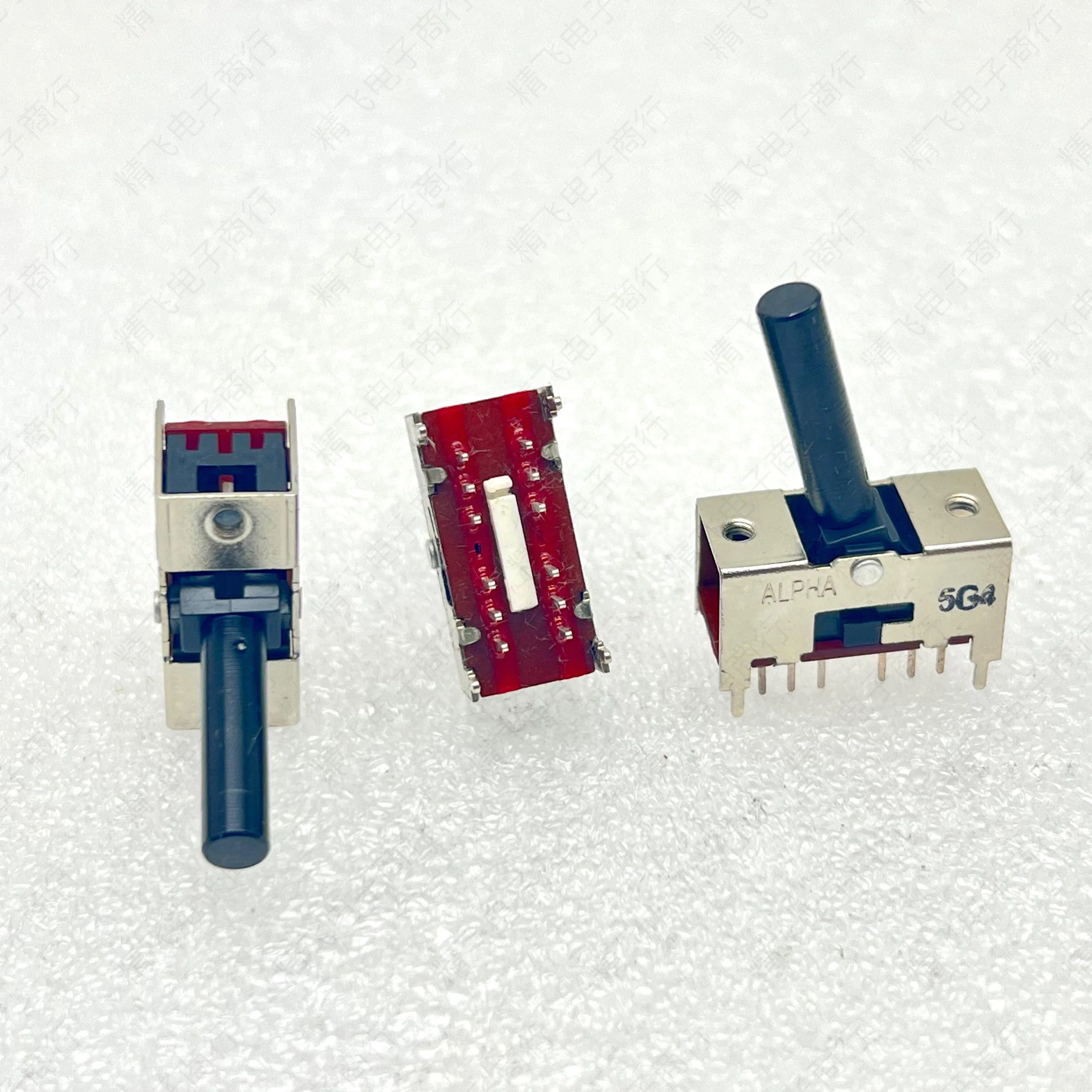 1 PCS Taiwan ALPHA Aihua switch 12 feet 2 gears shaft length 20MM
