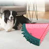 Pet Squeaky Chew Toy Dog Teeth Cleaning Toy Watermelon Pineapple Lemon Fruit Shape Puppy Bite Resistant Toy Pet Supplies 6