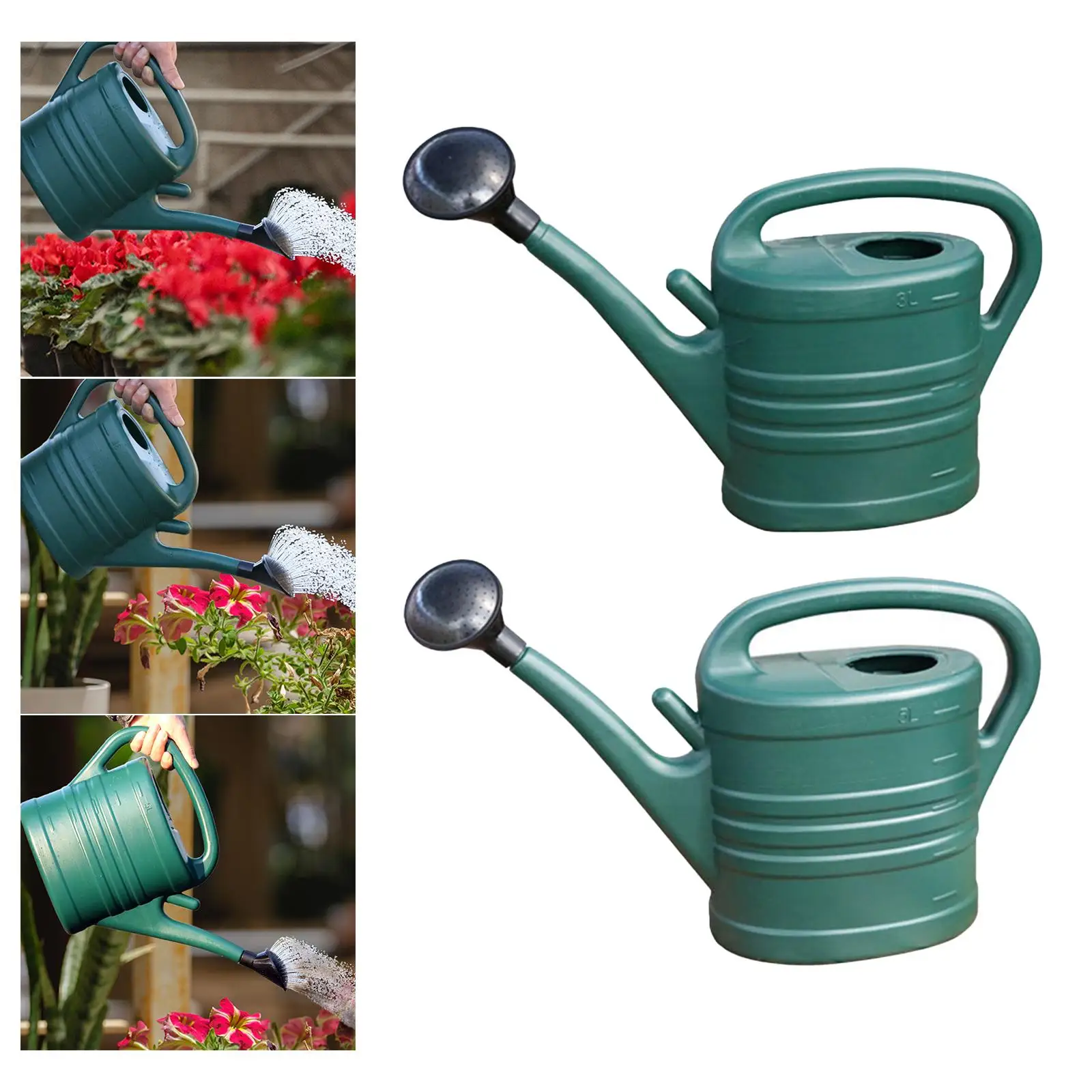 Garden Watering Can with Handle Gardening Water Can Watering Pot for Courtyard Planting Backyard House Flower Watering Plants