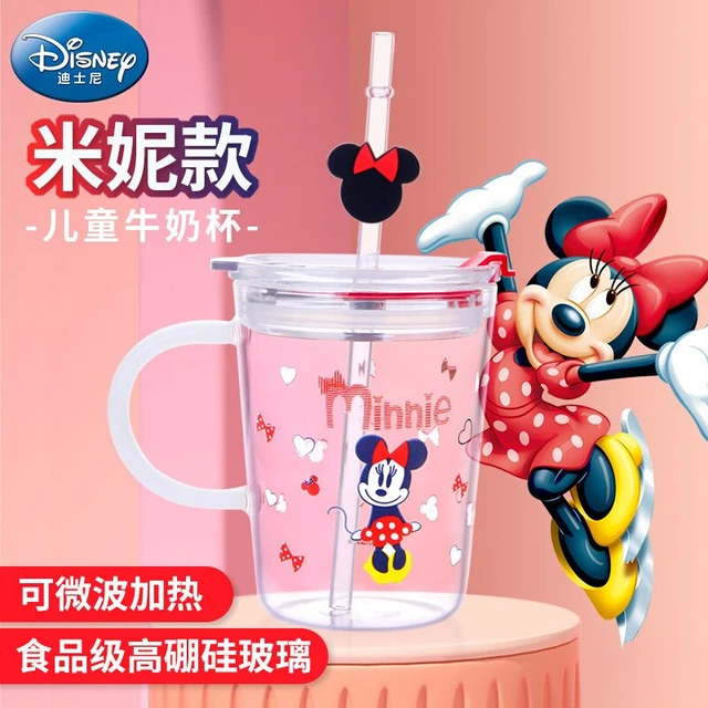 Kids Disney Princess Sofia Milk Cup Cartoon Mickey Mouse Minnie Water Cup  Cute Marvel Captain America Cups 316 Stainless Steel - AliExpress