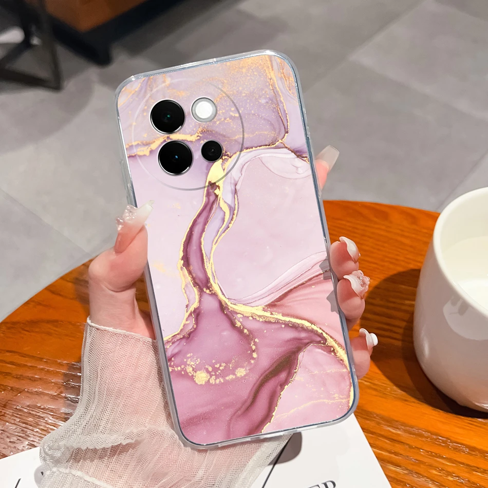 Leisure Butterfly Soft Clear Silicone Anti-Drop Phone Case - Slim Back Cover
