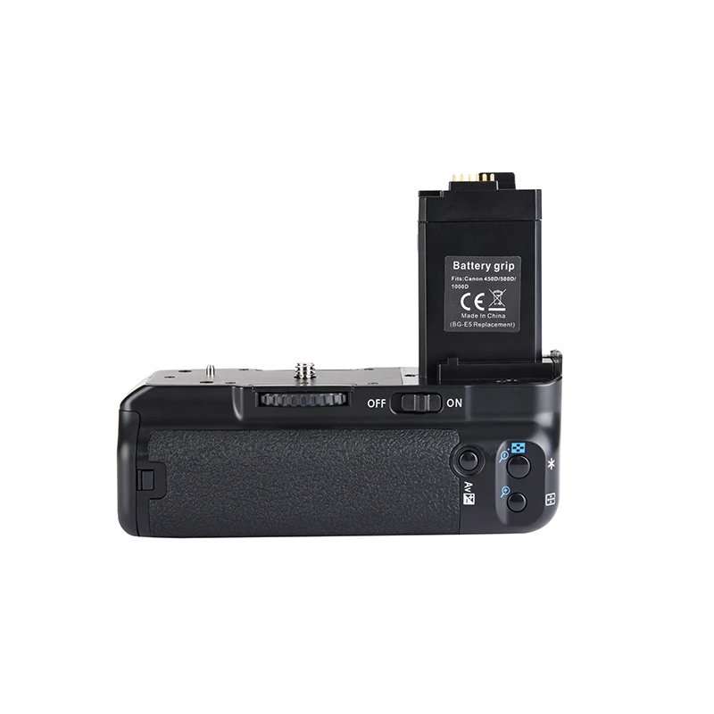 BG-E5 BGE5 Vertical Shooting Handle Grip for Canon Rebel XSi XS T1i 450D 500D 1000D Digital SLR Camera Battery Box