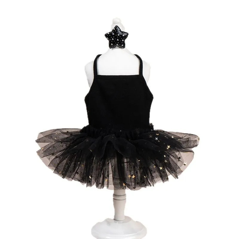 Dog Tutu Dress: Fluffy Princess Party Gown For Small Dogs, Breathable Tulle Puppy Wedding Outfit For Teddy Bichon