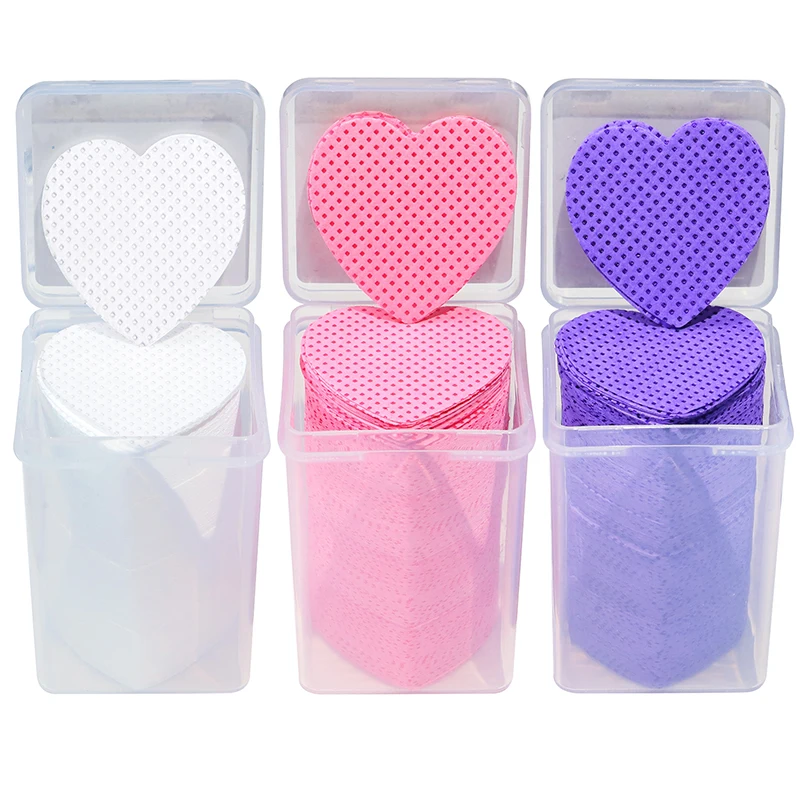 Gel Nail Polish Remover Wipes 200pc Cleaner Manicure Lint-Free Cotton Makeup Tool