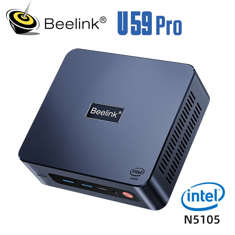 Tanie Beelink U59 Pro elektryczne podnoszenie szyb 11 Mini komputer Intel Celeron N5105