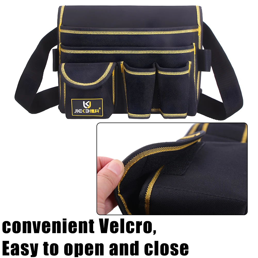 Multi-function Waist Pack Repair Tool Storage Bag Wrench Pliers Storage Bag Hardware Tool Pocket Oxford Cloth 5