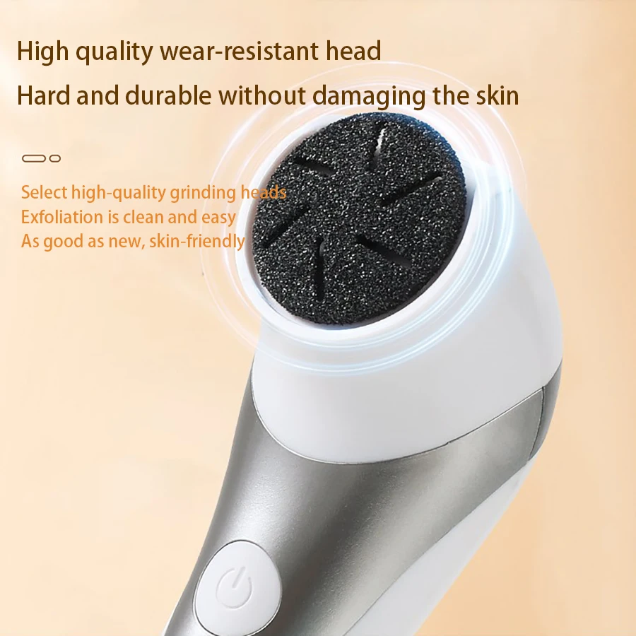 Electric Foot File Callus Remover Rechargeable Heel Cracked Dead Skin Scrubber Professional Foot Grinder Pedicure Machine Tools electric foot grinder electric foot file electric foot callus remover