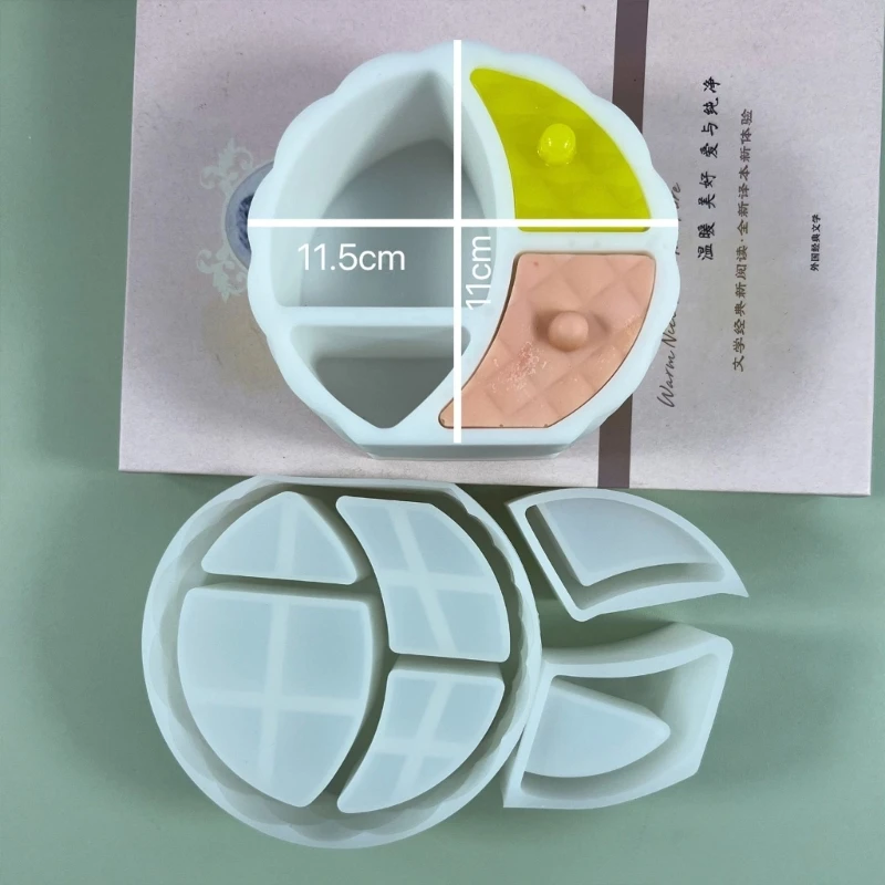 

Jewelry Organizers Mould Resin Casting Molds Moon and Star for Storage Box