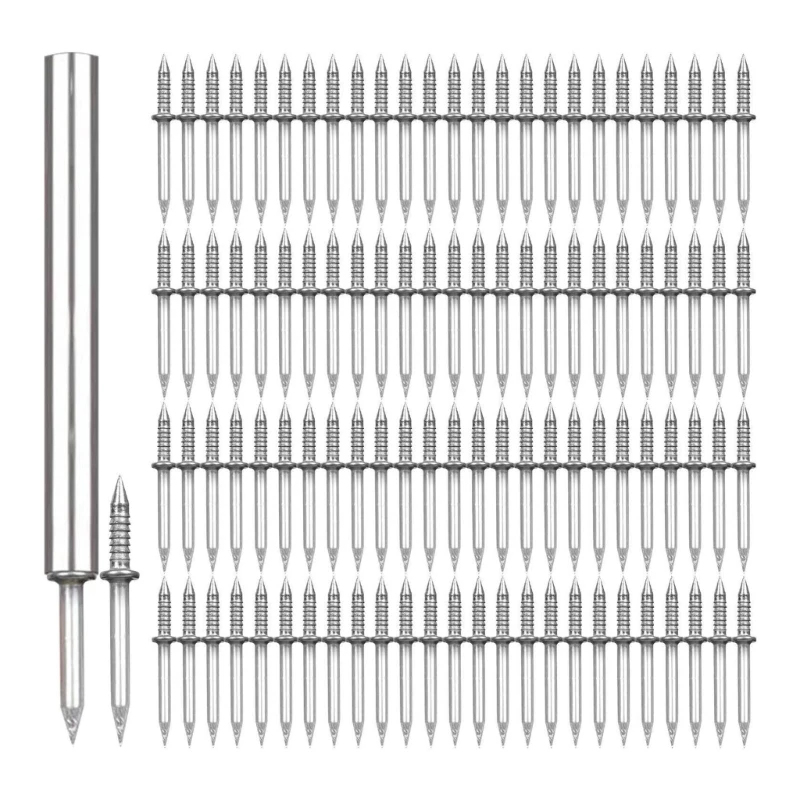 

202pcs/set Special Nails for Furniture & Skirting Line Convenient & Labor Saving Nails Suitable for Solid Wood
