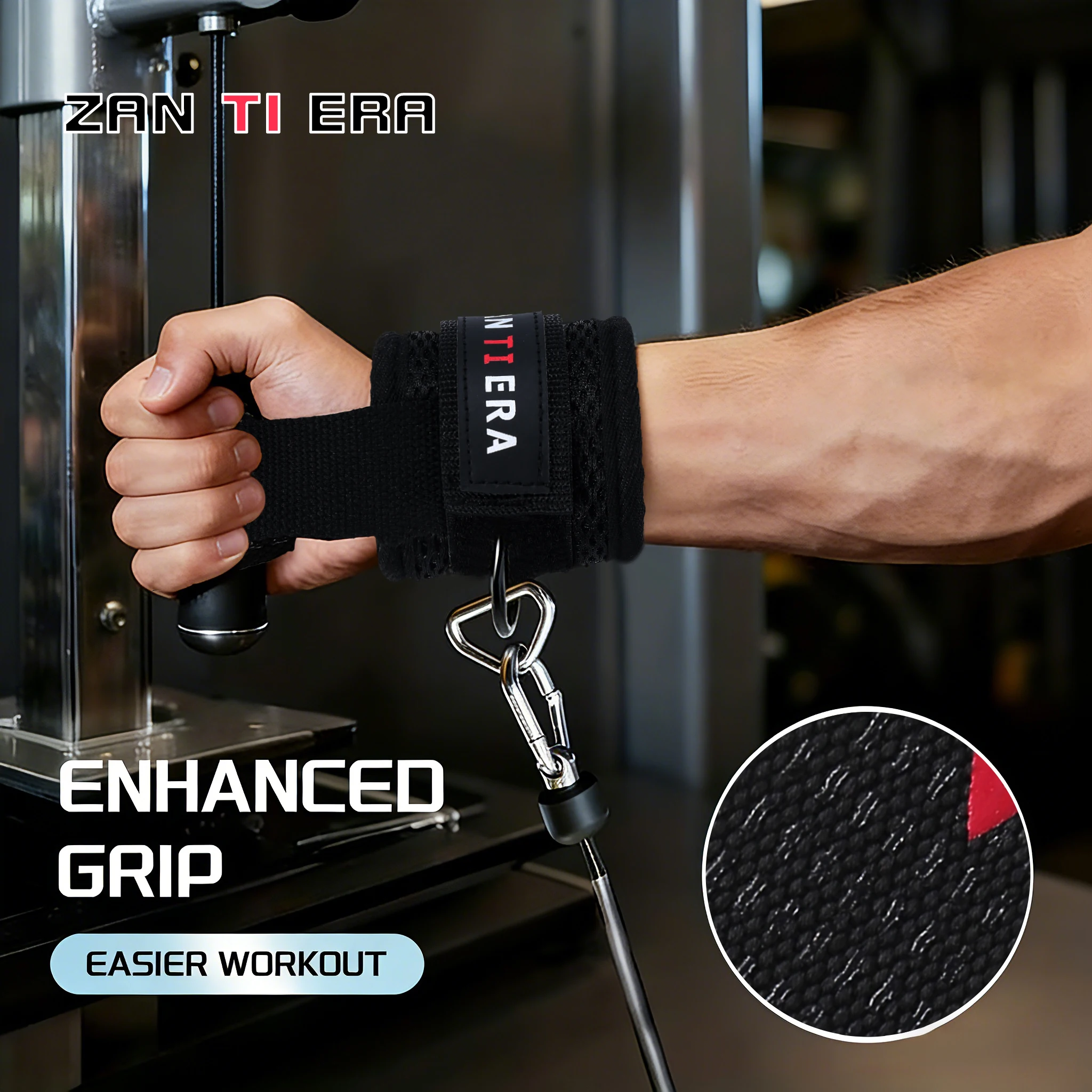 Enhanced Fitness Aid: Multipurpose Support Belt, Ankle Strap & Wristband Set