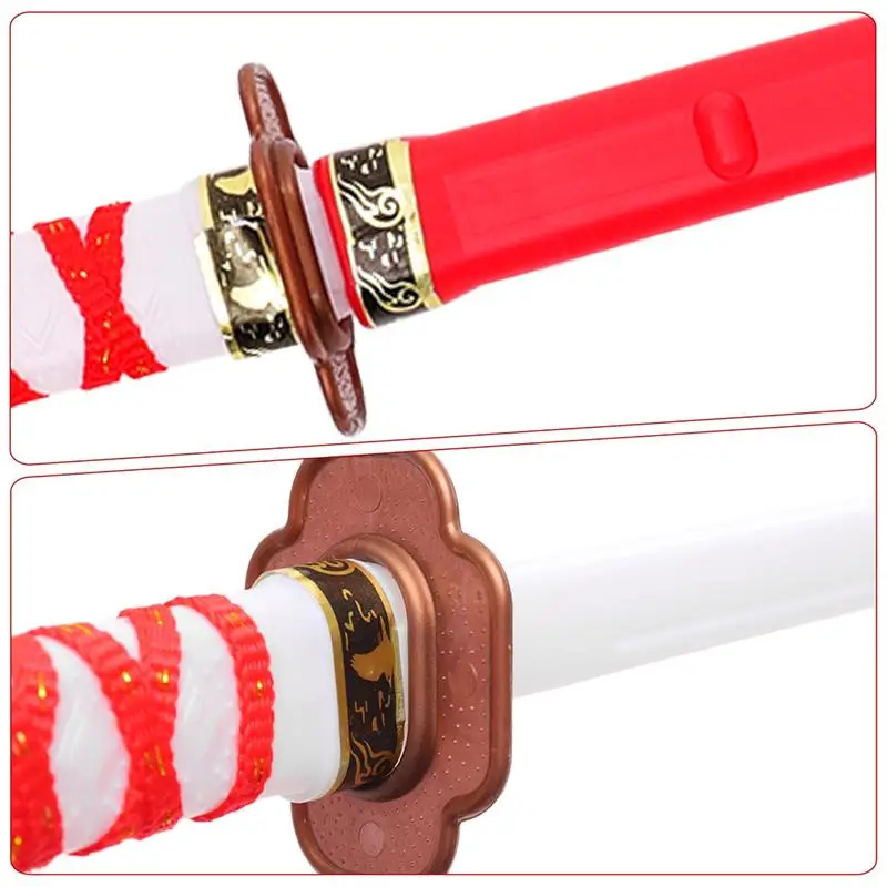 Cosplay Prop Cosplay Toy Game Knife 2pcs Party Cosplay Kids Plastic Interesting Plastic Japanese Knife Toy Cosplay Role Play Props Toy Sword
