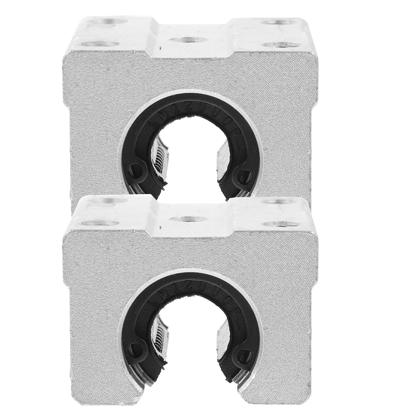 

2 Pcs Linear Rail Block Bearings Blocks Slide Slider Aluminum Support Motion Shaft