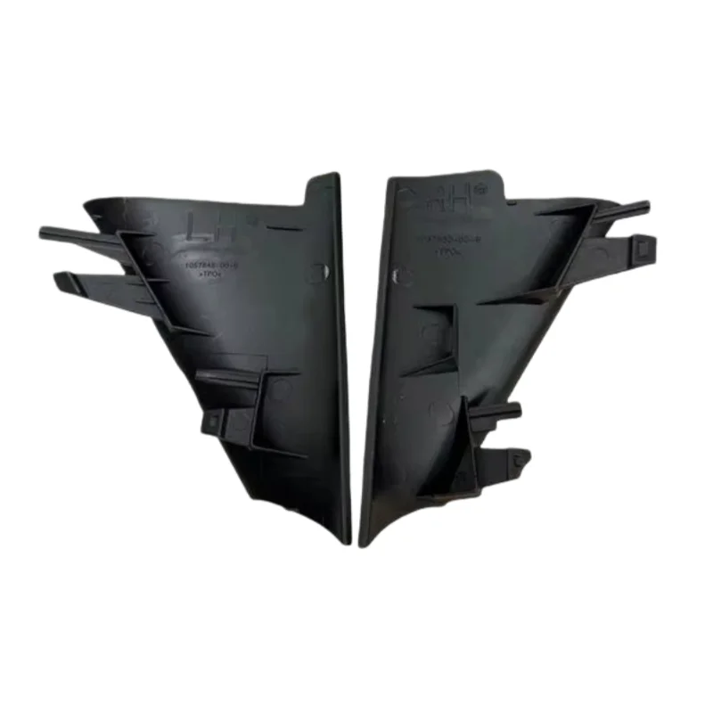 Tesla Model S 1057850-00-C 1057845-00-C 1057845 2016-2021 오른쪽/왼쪽 자동차 액세서리 용 앞 범퍼 견인 후크 커버 캡