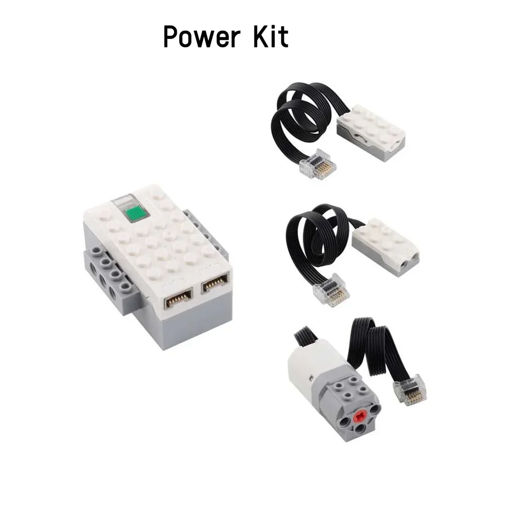 DIY Programming Robot Electronic Bricks Kit - High-Tech Educational Building Blocks Gift Set