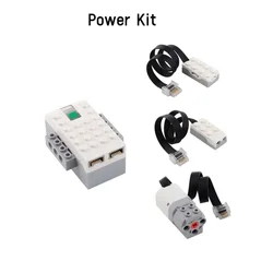 DIY Programming Robot Electronic Bricks Kit - High - Tech Educational Building Blocks Gift Set (Power kit)