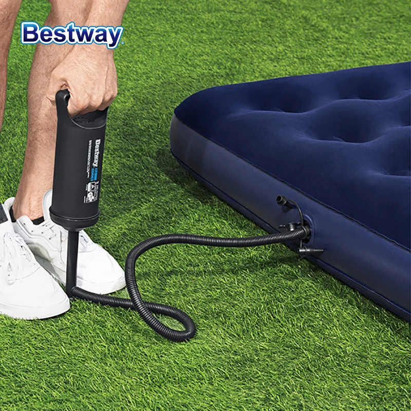 Bestway62002 inflatable hand pump outdoor portable inflatable hand pump bath ring bed