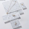 Nordic marble jewelry dish ring dish Jewelry display trays jewelry earrings ring display trays decorative Bathroom marble tray 1