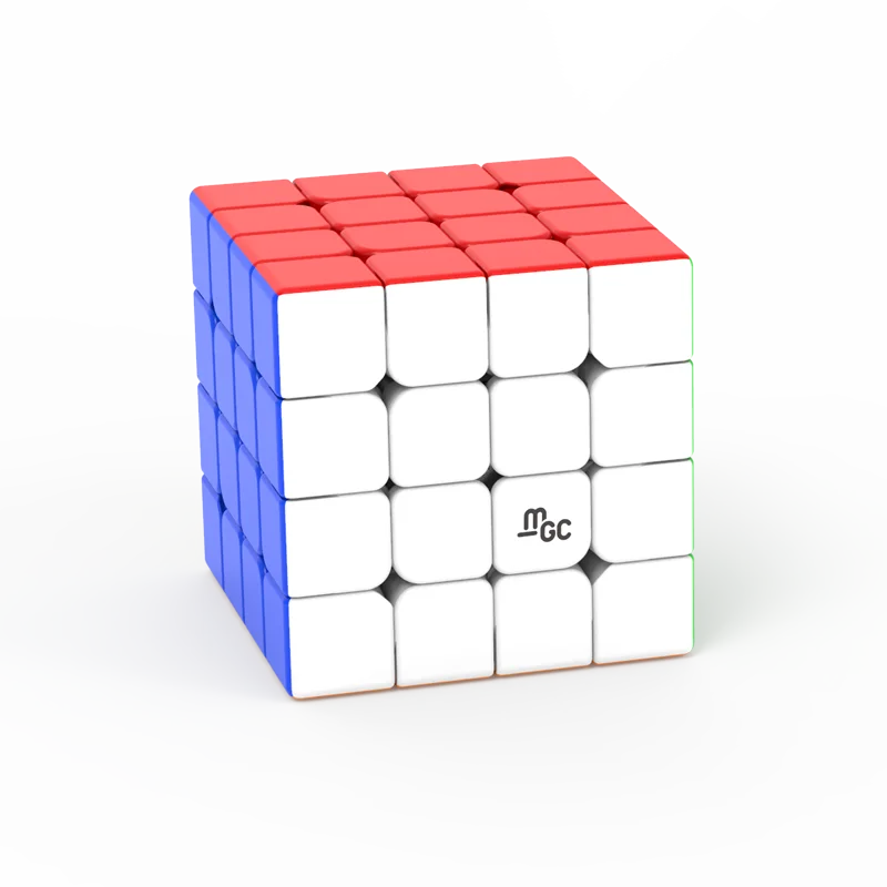 YJ MGC 4x4 M 마그네틱 매직 스피드 큐브 스티커가없는 전문 Fidget 장난감 MGC 4 M Cubo Magico 퍼즐 MGC4