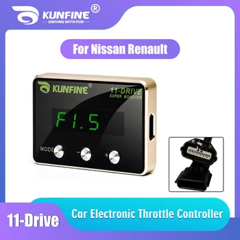 Per Nissan Renault Car Electronic Throttle Controller acceleratore da corsa potente Booster Tuning Parts accessorio