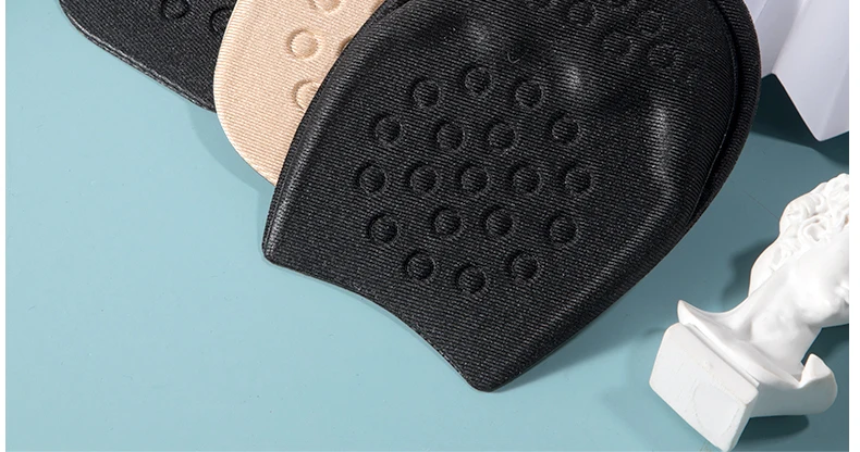 Halbe Einlegesohlen für Schuheinlagen, Vorfußeinsatz, rutschfeste Sohlenkissen, reduzieren die Schuhgröße, Füller für High Heels, Schmerzlinderung, Schuhpolster – Detail 18