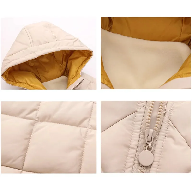 Jaqueta Infantil ĵ�� ���� ���� �ĵ�  �ҳ� ��Ŷ, 2023 ��ī, ��� �ܿ� ��ư ��Ʈ, 2-9 ��