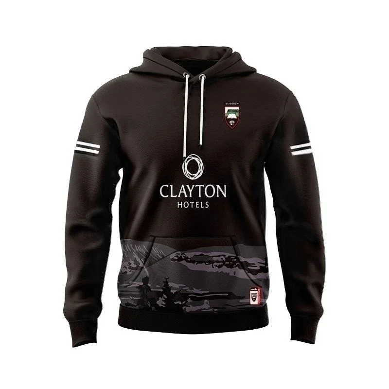 Sweatshirt Oversized Hoodie Pullovers Tracksuit /24 IRELAND SLIGO TRAINING RUGBY JERSEY Rugby Jersey