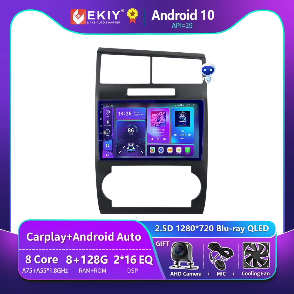 

EKIY T900 Android Radio For Dodge Charger Magnum 2005-2007 Car Radio Multimedia Video Player GPS Navigation CarPlay No 2Din DVD