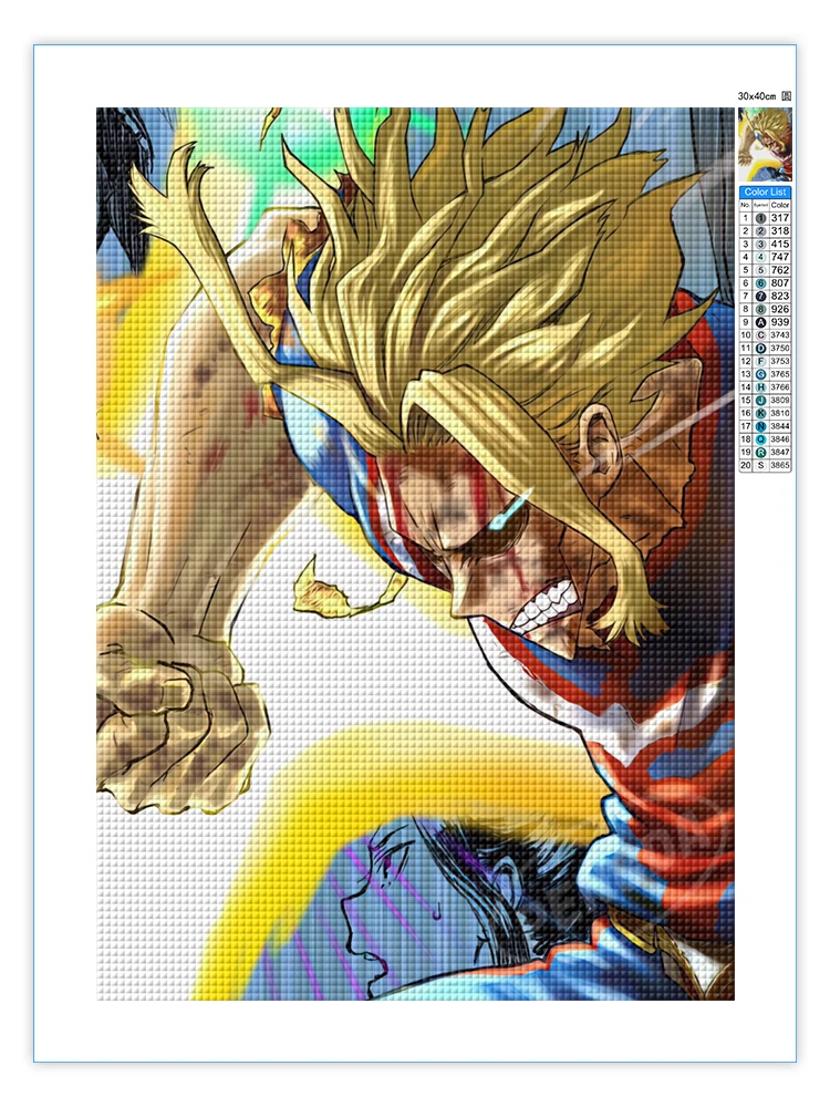 5d Shoto Todoroki My Hero Academia Anime Diamond Art Painting Kits Himiko  Toga Cartoon Girl Cross Stitch Embroidery Home Decor - AliExpress