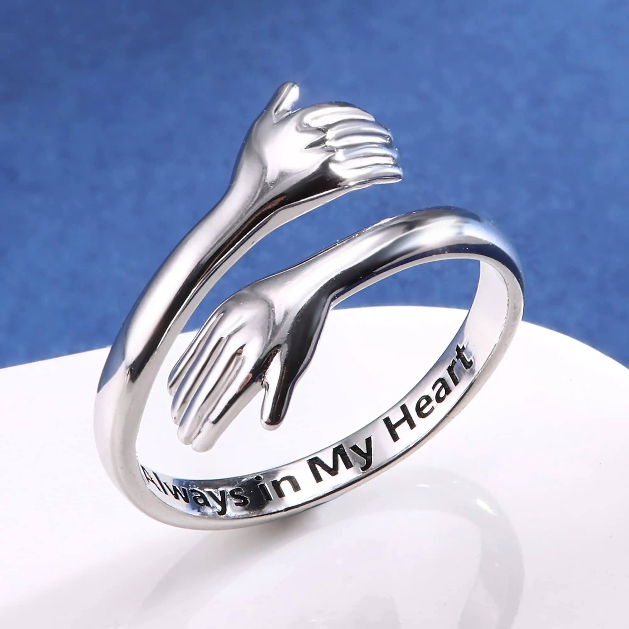 Silver Hug Ring Hug Ring Australia