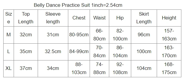 BellyDance-Trainingsanzug mit V-Ausschnitt und halben Ärmeln + sexy geteilter langer Rock, 2-teilig, orientalischer Tanz für Damen, professionelle Übungskleidung – Detail 1