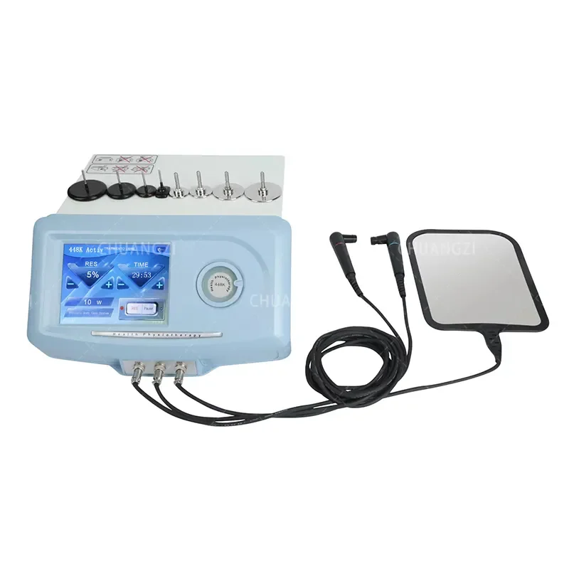 Monopolar Diathermy Vacuum INDIBA Newest 448K Body Care System Indiba RET CET RF Machine for Weight Loss INDIBA