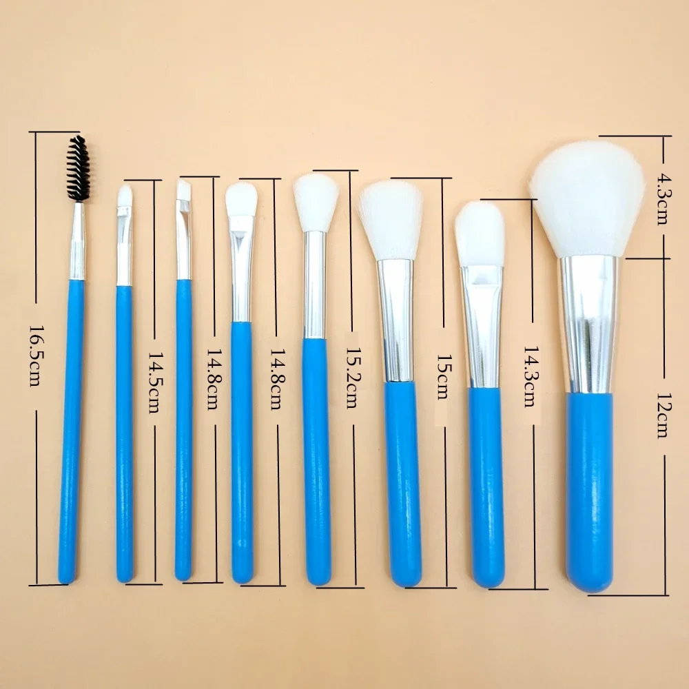 27종 전문 여성용 메이크업 브러쉬 세트 부드러운 화장품 파우더 아이섀도우 파운데이션 여행용 뷰티 도구 풀세트