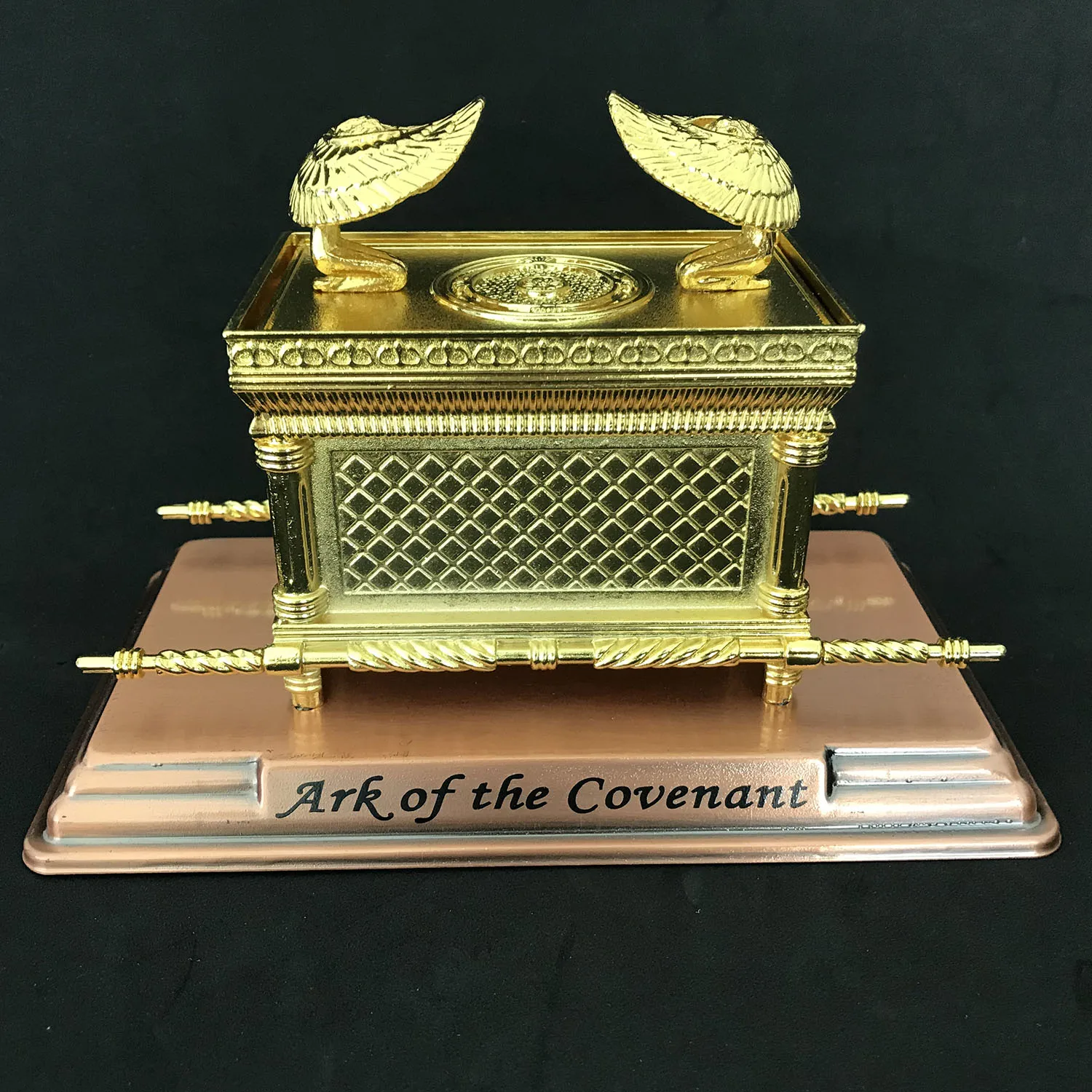 Ark of the Covenant Replica Statue Gold Plated Religious Christian Catholic Ornaments
