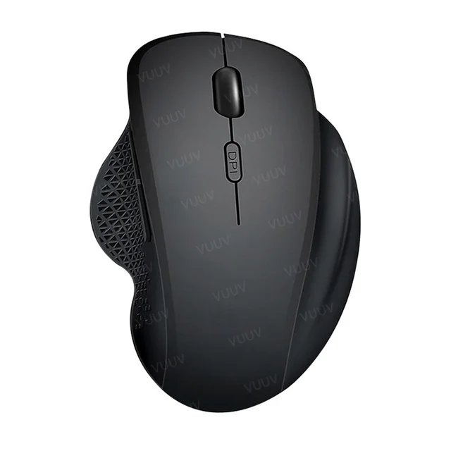 Ergonomic Rechargeable Wireless Bluetooth Mouse for PC Computer Laptop Macbook 1600DPI Dual Mode Mouse for IOS Android Tablet 8