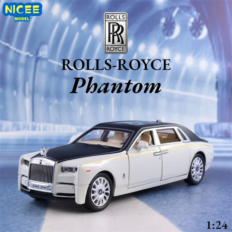 1:24 Rolls-Royce Phantom Car Model Lega Die Cast Wraith Cullinan Luxury Cars Preferiti Regalo Giocattoli Per Bambini Auto A248