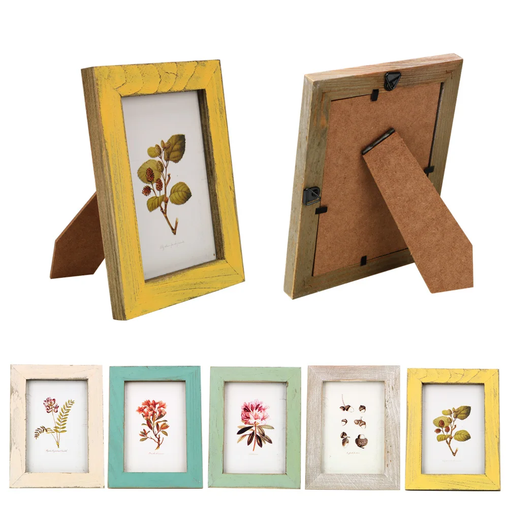 Wooden Wedding Couple Pictures Frames Vintage Photo Frame Gift Creative Home Decor 5 Colors photo frame wood photo frame wood picture frame