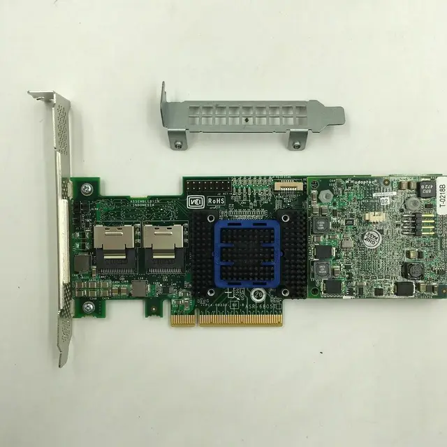 Asr-6805t Adaptec Raid 6805t 8port Pci-e 512mb Cache Sas