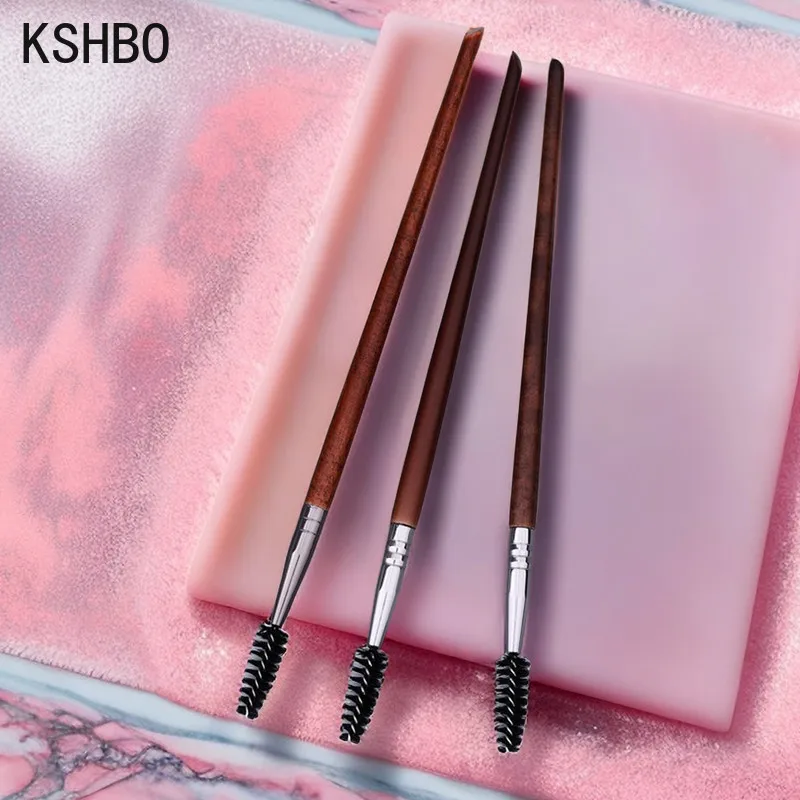 KSHBO 1/2/3/5pcs 눈썹 브러쉬 속눈썹 메이크업 브러쉬 눈썹 속눈썹 연장 도구 마스카라 완드 애플리케이터 속눈썹 화장품