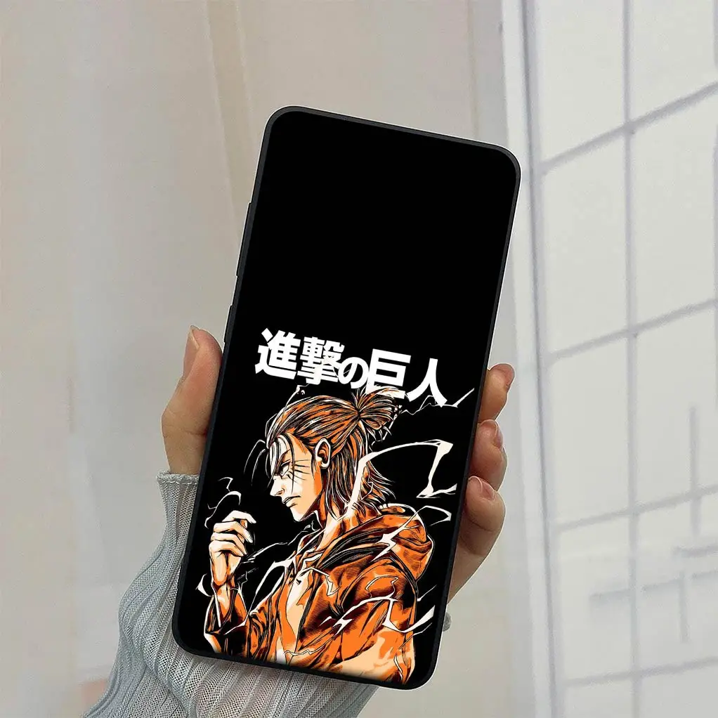 Levi & Eren Jaeger Attack on Titan Soft Phone Case Cover