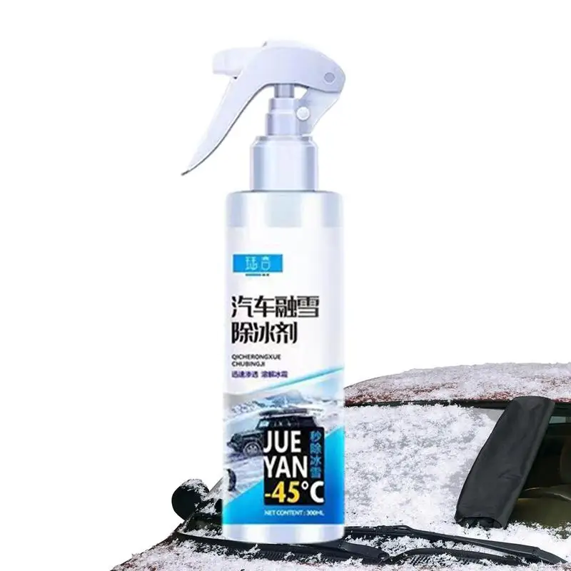 Windshield Deicer Spray Creative 300ml Deicing Spray For Car Windshield Winter Deicer Window Defroster spray Car Accessories