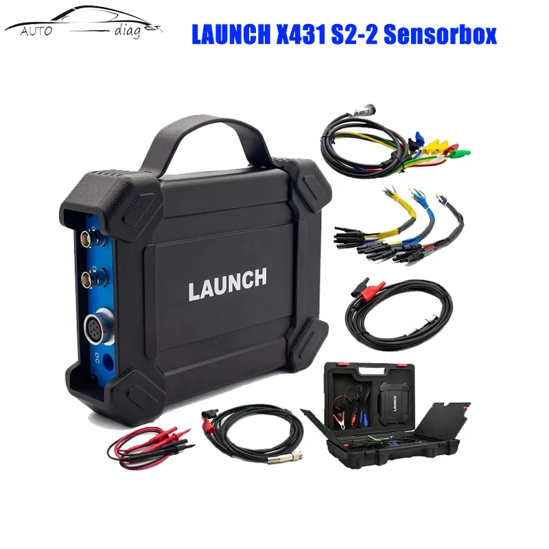 

Launch X-431 S2-2 Sensor box Tester Oscilloscope Simulator Compatible with The X-431 PAD VII / X-431 PAD V/X-431 PAD III V2.0